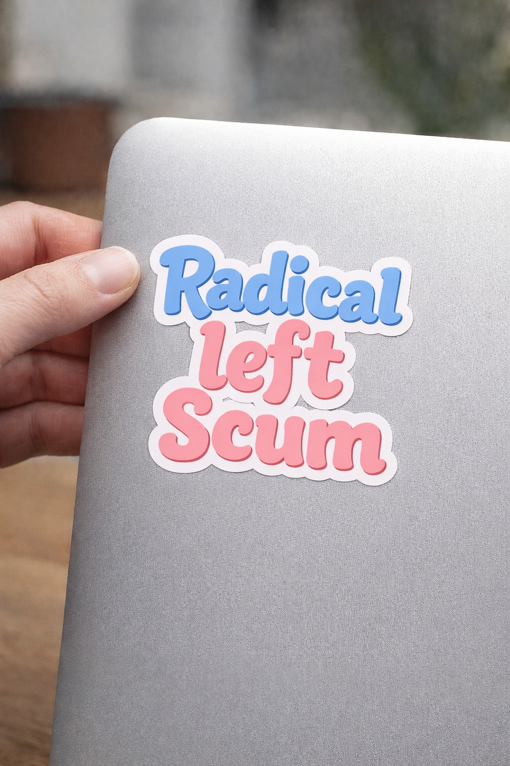 Radical Left Scum Vinyl Sticker