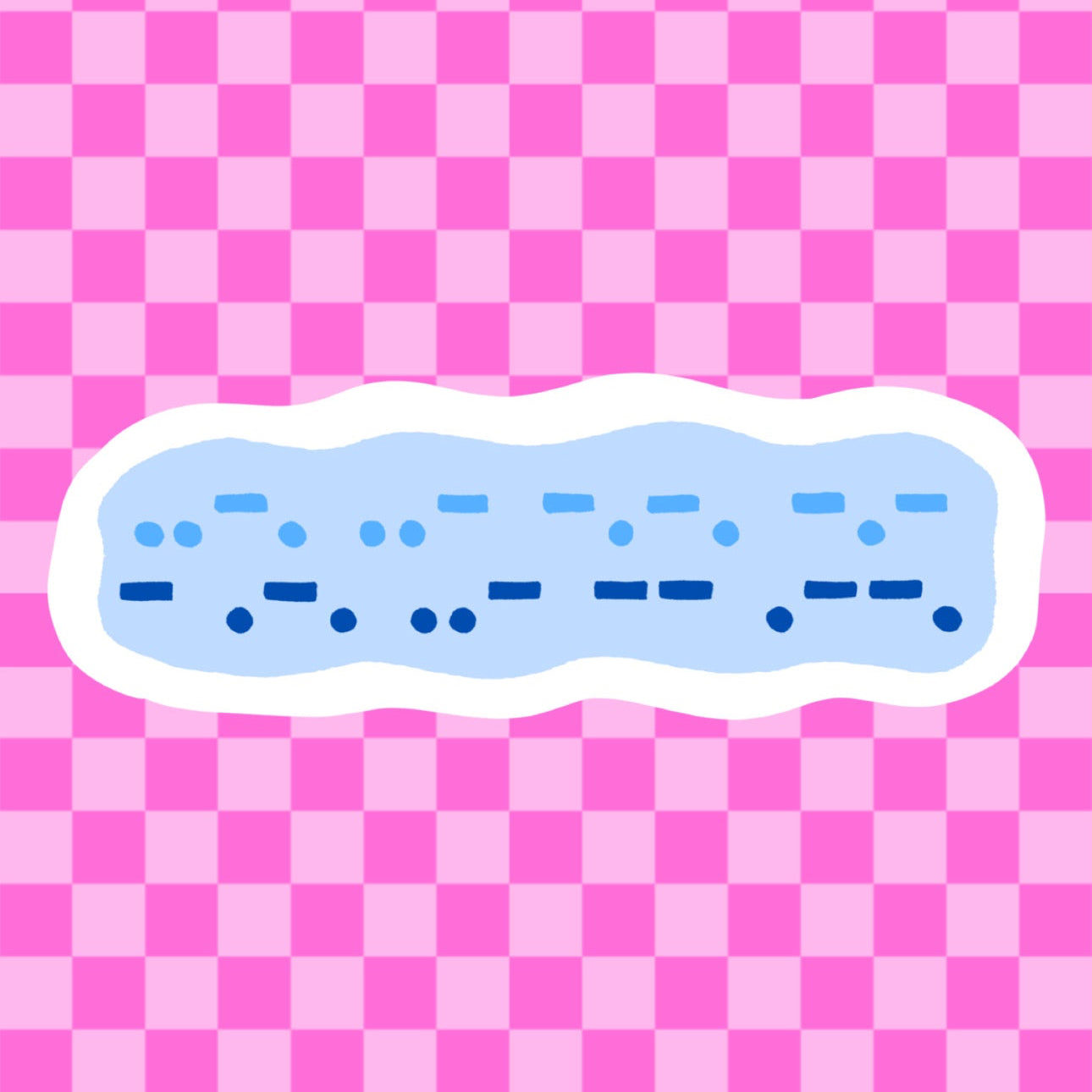 F*** Trump Morse Code Vinyl Sticker