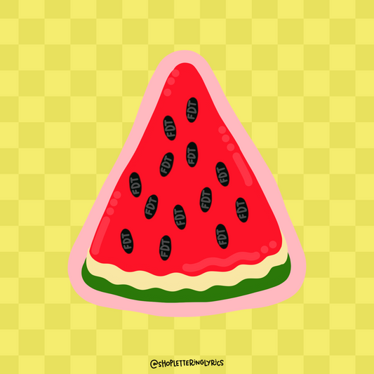 FDT Watermelon Vinyl Sticker