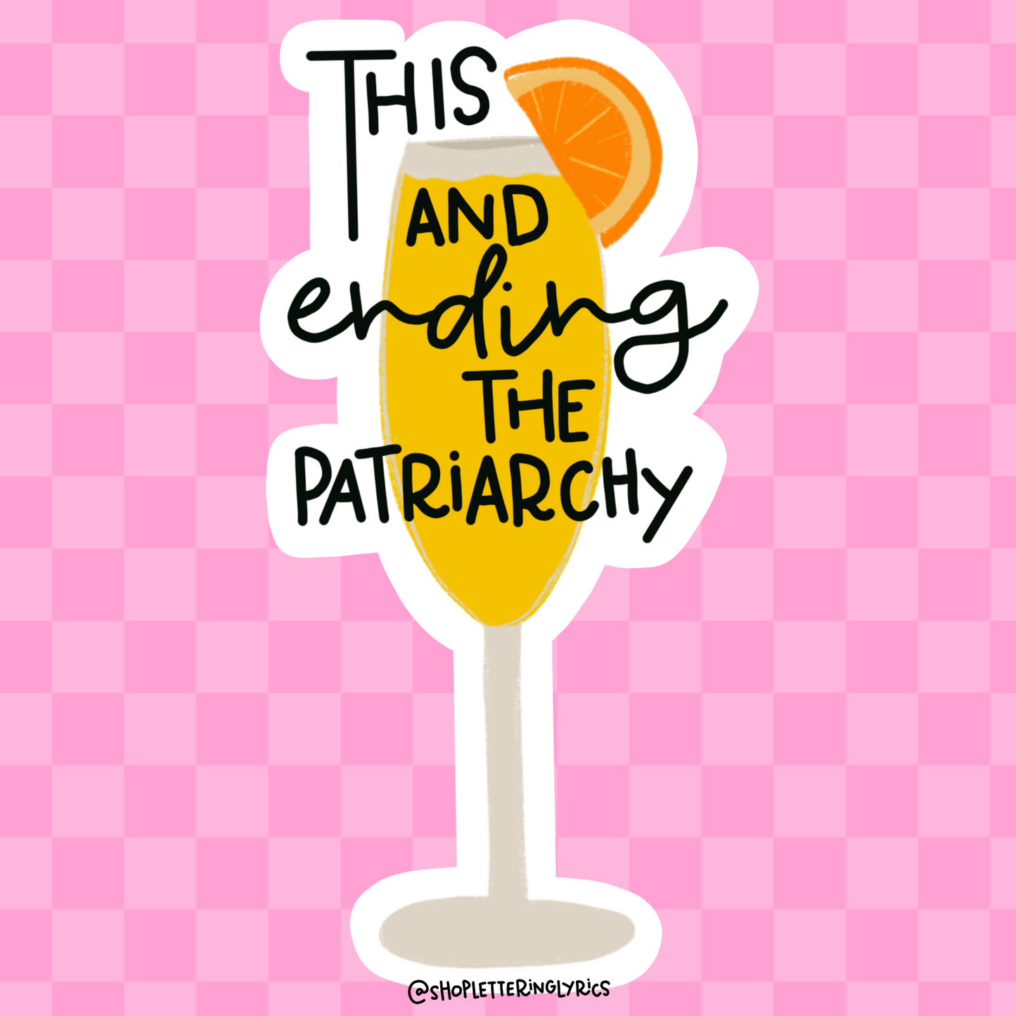 Feminist Happy Hour Collection Vinyl Sticker Bundle