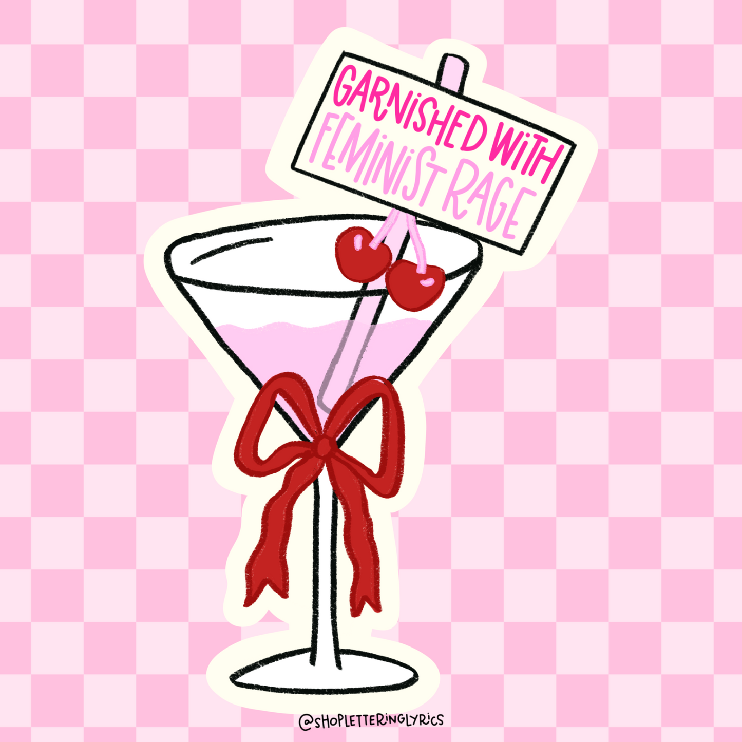 Feminist Happy Hour Collection Vinyl Sticker Bundle