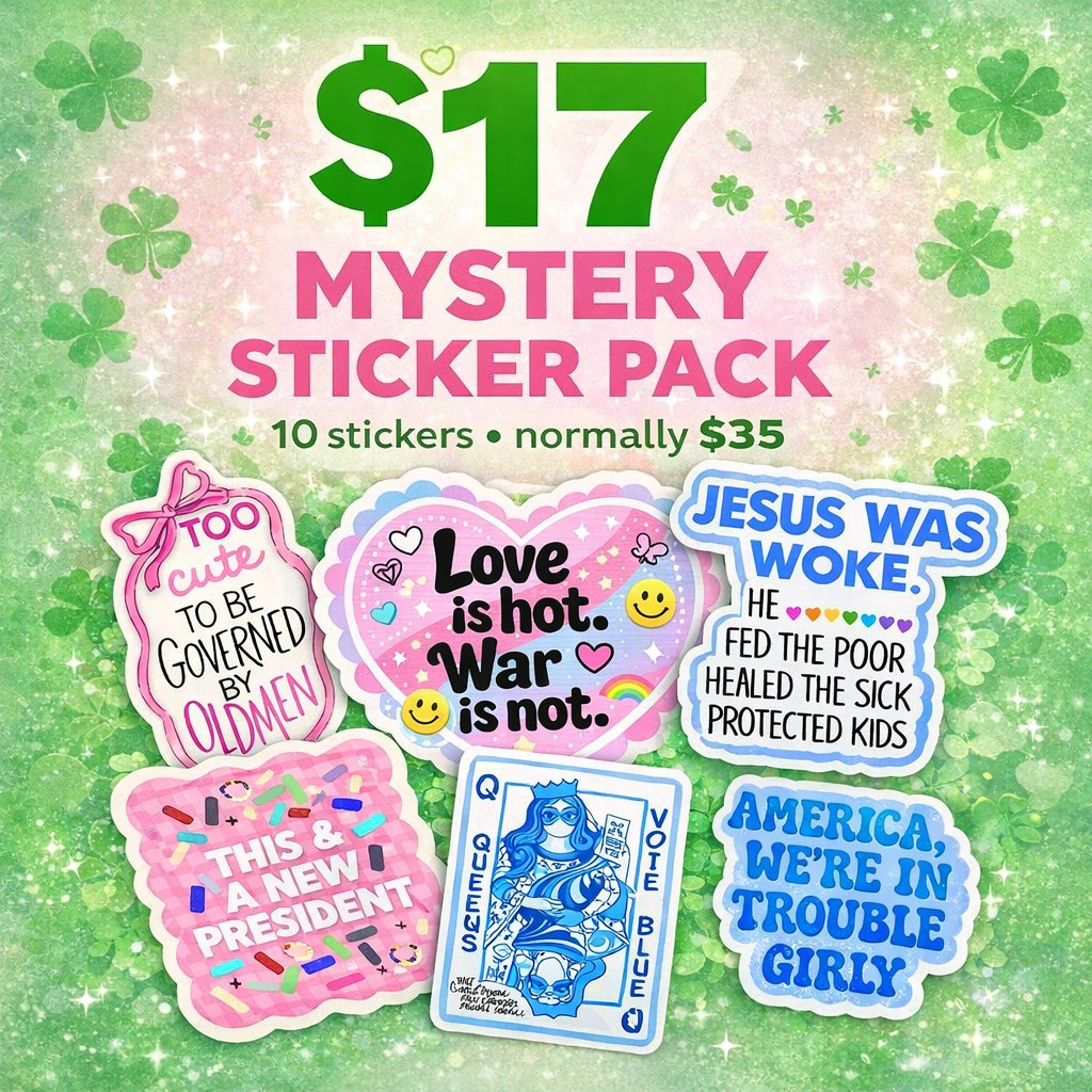 Saint Patrick’s Special Mystery Vinyl Sticker 10 Pack
